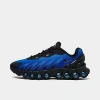Nike Big Kids' Air Max Dn8 Casual Shoes In Black/black/hyper Royal