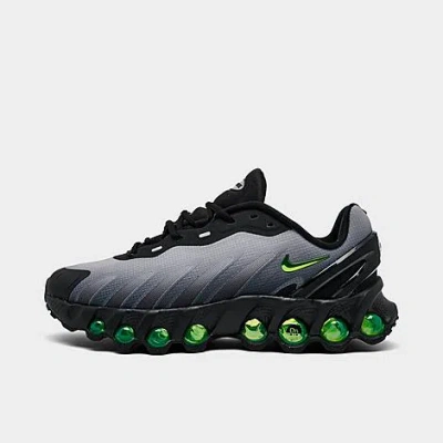 Nike Air Max Dn8 Big Kids' Shoes In Black/light Smoke Grey/black/volt