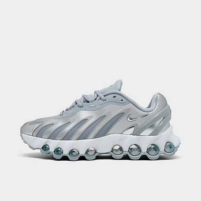 Nike Big Kids' Air Max Dn8 Casual Shoes In Wolf Grey/off White/off White/metallic Silver