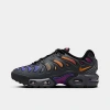 Nike Big Kids' Air Max Plus Drift Casual Shoes In Anthracite/black/viotech/monarch