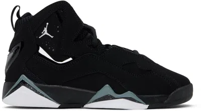 Nike Big Kids Black Jordan True Flight Sneakers In Black/white-black-co