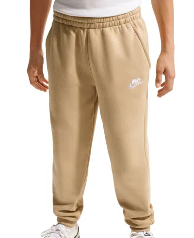 Nike Big Kids Club Fleece Jogger Pants In Brown