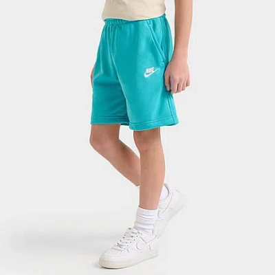Nike Big Kids' Club French Terry Club Fleece Shorts In Dusty Cactus