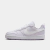 Nike Big Kids' Court Borough Low Recraft Casual Shoes In Barely Grape/white/lilac Bloom