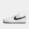 Nike Boys   Court Borough Low Recraft In White/black