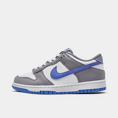 NIKE NIKE BIG KIDS' DUNK LOW CASUAL SHOES