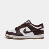 Nike Big Kids' Dunk Low Casual Shoes In White/mocha/gum