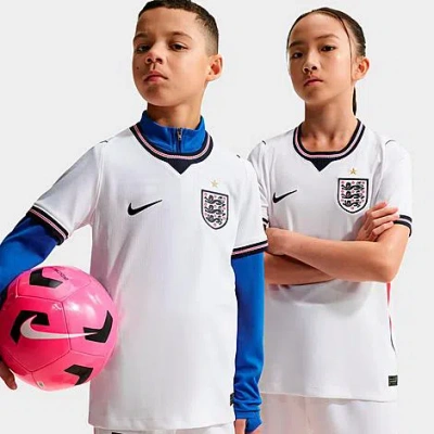 Nike Big Kids England 26 Stadium Home Dri-fit Replica Soccer Jersey In White