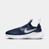 Nike Flex Runner 3 Slip-on Shoe In Midnight Navy/white