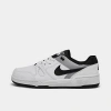 Nike Big Kids' Full Force Low Casual Shoes In White/black/pewter