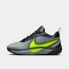 Nike Giannis Freak 6 Big Kids' Basketball Shoes In Black/cool Grey/volt