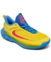 Nike Big Kids' Giannis Immortality 4 Basketball Sneakers From Finish Line In Yellow,blue
