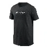 Nike Big Kids' Golf T-shirt In Black