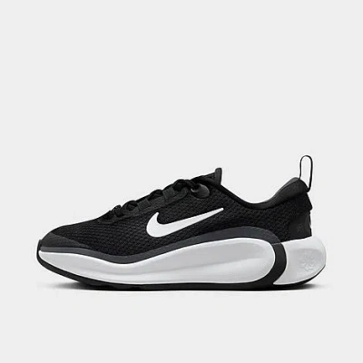 Nike Big Kids' Infinity Flow Running Shoes In Black/anthracite/hyper Turquoise/white