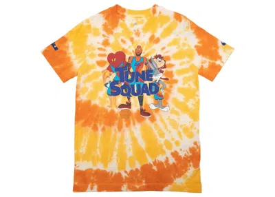 Pre-owned Nike Big Kids Lebron X Space Jam: A New Legacy Tee Shirt In Orange