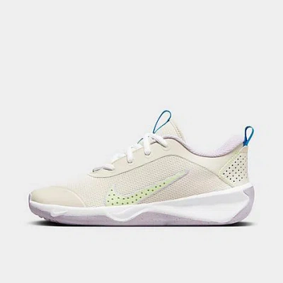 Nike Big Kids' Omni Multi-court Casual Shoes In Off-white