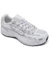 Nike Big Kids' P-6000 Casual Sneakers From Finish Line In Platinum