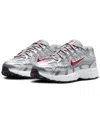 Nike P-6000 Sneaker In Silver,red