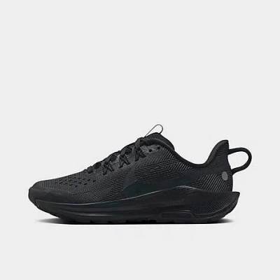 Nike Big Kids' Pegasus Trail 5 Running Shoes In Black/anthracite/wolf Grey