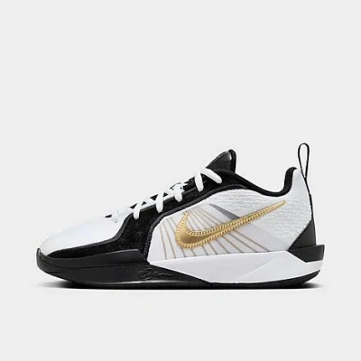 Nike Big Kids' Sabrina 2 Basketball Shoes In Black/white/gold
