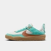 Nike Sb Day One Big Kids' Skate Shoes In Green Frost/phantom/gum Light Brown/dark Russet