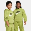 Nike Big Kids' Sportswear Club Fleece Pullover Hoodie In Green