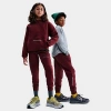 Nike Big Kids Sportswear Club Fleece Reflective Jogger Pants In Burgundy