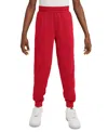 Nike Big Kids Sportswear Club Knit Jogger Pants In Black