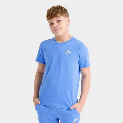 Nike Big Kids Sportswear T-shirt In Blue