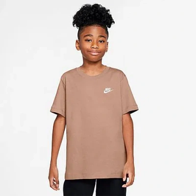 Nike Big Kids Sportswear T-shirt In Brown