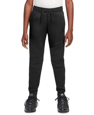 Nike Big Kids Sportswear Tech Fleece Jogger Pants In Black,blac