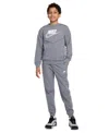 Nike Big Kids Sportswear Tracksuit In Smkgry,whi