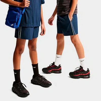 Nike Big Kids Sportswear Woven Shorts In Blue