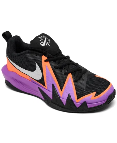 Nike Big Kids S.t. Dynamite Basketball Sneakers From Finish Line In Black