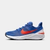 Nike Big Kids' Star Runner 4 Running Shoes In Astronomy Blue/white/total Orange/team Orange