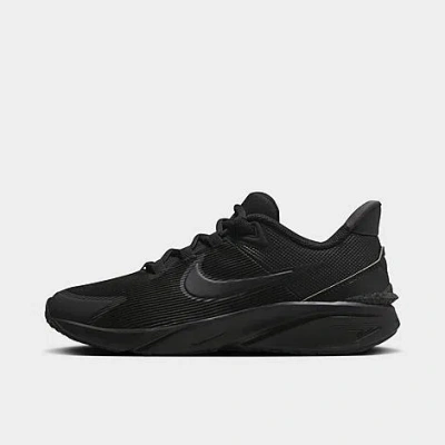 Nike Big Kids Star Runner 4 Casual Sneakers From Finish Line In Black