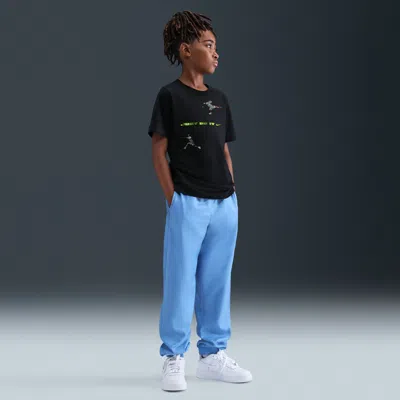 Nike Big Kids' T-shirt In Black