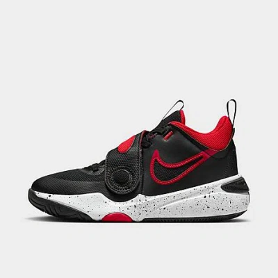 Nike Big Kids' Team Hustle D 11 Stretch Lace Casual Shoes In Multi