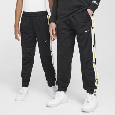 Nike Big Kids' Tear-away Basketball Pants In Black