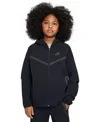 Nike Big Kids Tech Woven Jacket In Black