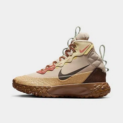 Nike Big Kids' Terrascout Boots In Sanddrift/light British Tan/seafoam/baroque Brown