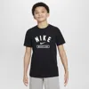 Nike Big Kids' Wrestling T-shirt In Black