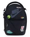 Nike Big Patch Lunch Tote In Black