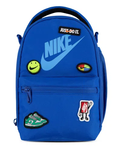 Nike Kids' Big Patch Lunch Tote In Game Royal