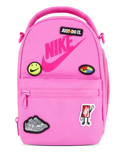 Nike Kids' Big Patch Lunch Tote In Playful Pink