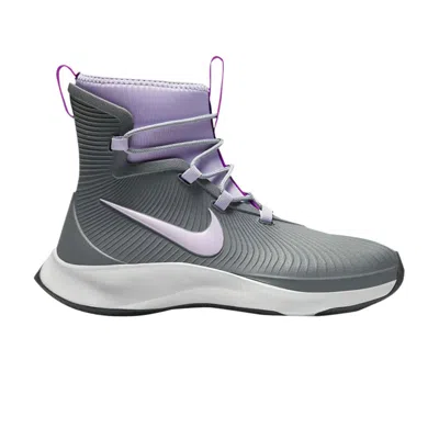 Pre-owned Nike Binzie Boot Gs 'smoke Grey Violet Frost' | Kid's Size 5