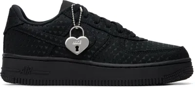Nike Black Air Force 1 '07 Se 'valentine's Day' Sneakers In Multi