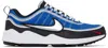 Nike Zoom Spiridon Sp Air Mesh Sneakers In Signal Blue/mtlc Lst