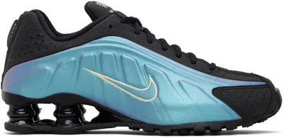 Nike Shox R4 In Lt Liquid Lime/pencil Point/sapphire