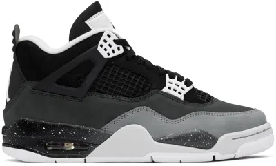 Nike Jordan Air Retro 4 Basketball Shoes In Black/white/cool Grey/pure ...